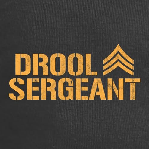 Shark & Hammer Drool Sergeant Funny Military Joke Parody Pop Culture Baby Creeper Boys Girls Infant Bodysuit2