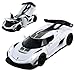 Diecast Toy Car Koenigsegg Sports Car Model,Zinc Alloy Simulation Casting Pull Back Vehicles,1:32 Scale Mini Supercar Toys with Lights and Music for Toddlers Kids Children Gift