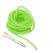 TOPRADE Latex Rubber Tubing Slingshot Catapult Speargun Band Slingshot Catapult Surgical Tube Natural Rubber Hose 5M Accessories for Making Professional Hunting Catapult or Slingshot (Green)
