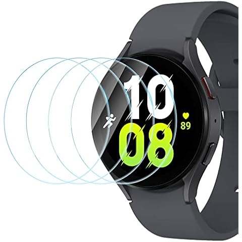 Bighan 4 Pack Screen Protector Compatible with Samsung Galaxy Watch 5/4 40mm, Ultra Clear Anti-Bubble Full Coverage foil Cover