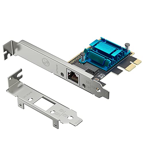 2.5G PCIe Netzwerkkarte, Gigabit Ethernet Adapter mit RTL8125B PCI Express Netzwerkadapter LAN Karte Unterstützung PXE für Windows und Linux