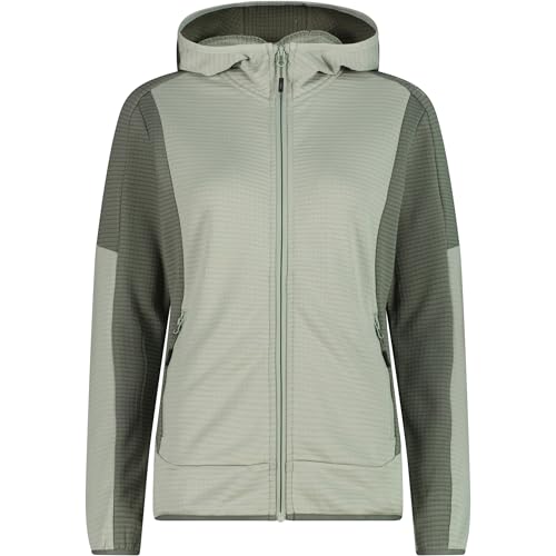 Veste à capuche CMP femme pistacchio S contre le vent frais
