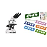 Bresser Bino 40x-1000x Vergrößerung für gehobene Ansprüche & Junior Mikroskop...