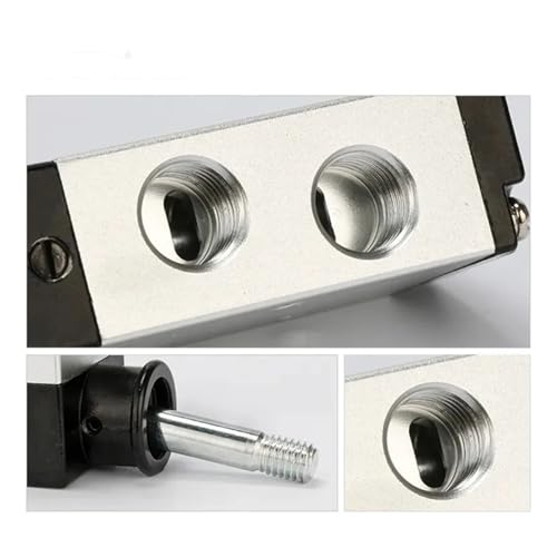 Distributeur pneumatique 4H410-15 robuste à commande par levier stable - 5