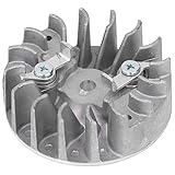 Elektrosäge Schwungrad Kettensäge Schwungrad Aluminiumlegierung Zubehör Rasenmäher Schwungrad für 142 137 142e 137e