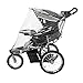 Nuby Rain Weather Shield for Jogging Stroller, Clear Stroller Cover with Storage Pocket, Only Fits Most Jogging Strollers