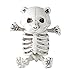 Widmann 10993 10993 Squelette Ours en Peluche 15 cm Décoration Squelette Horreur Halloween Fête à thème Multicolore Taille Unique