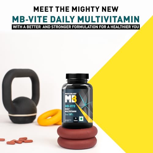 MuscleBlaze MB-Vite Daily Multivitamin, 30 Tablets - Image 5