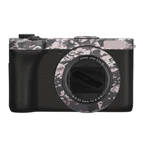 V1 傷防止カメラカバースキンステッカー に適合する Canon Powershot V1プロテクタービニールフィルムスキン保護装飾(フィールドカモフラージュ)