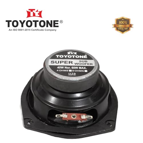 Image of 4 inch Inch Super Sub Woofer | Copper Coil | Impedance 4 Ohms | 70 * 15MM Magnet | 40 Watt Nominal | 60 Watt Maxx for Professional Speaker, Home Theater, Car and Home Audio System