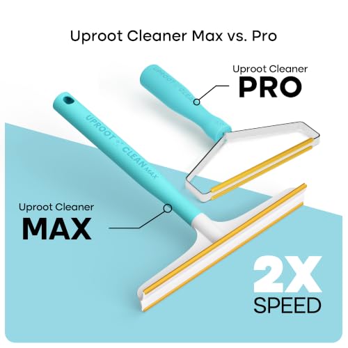 Image of Uproot Cleaner Max Dog Hair Remover for Car & Carpet - Rake for Pet Hair Removal - 2X Faster Than Uproot Cleaner Pro - Cat Remover for Large Fabrics & Rugs