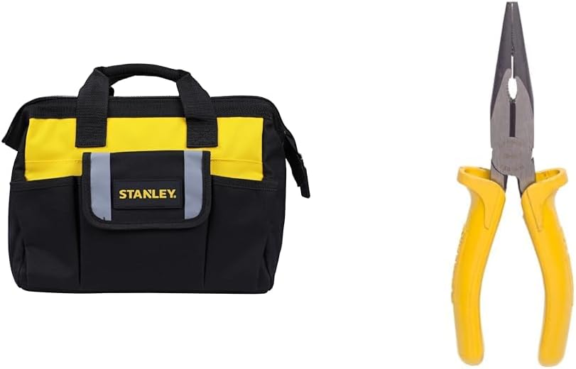 STST512114 12'' Multipurpose Tools Storage High-Grade Nylon Water Proof Open Mouth Bag, 1 Ye