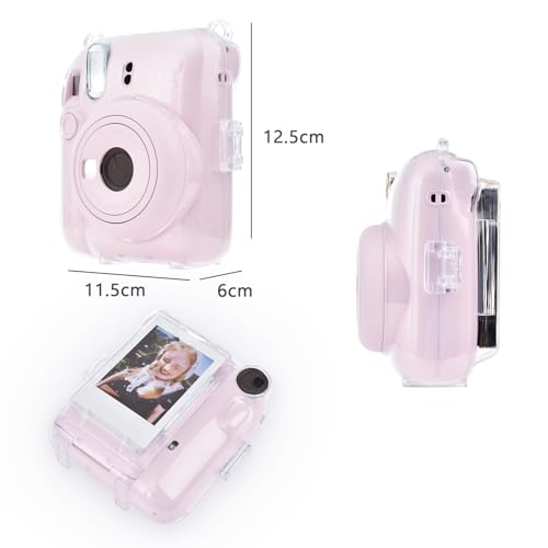 Funda transparente para cámara Fujifilm Instax Mini 12 miniatura 3