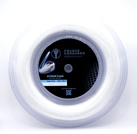 Cordage tennis XTREM Flex 1.30mm pour un maximum de souplesse