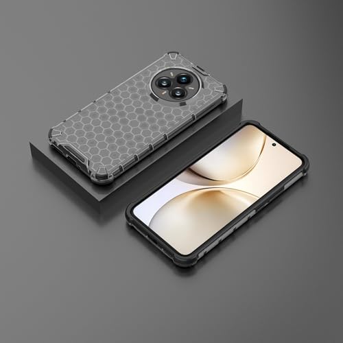 Image of Glasgow | for [ Realme P3 Pro 5G ] Stylish Look Pattern Back Case Cover for [ Realme P3 Pro 5G ] - Black