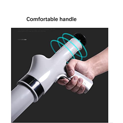 EndyAk Ontstoppingsexpert: handmatige hogedrukplunjer met verwisselbare koppen en spanningsmeter, stevige afvoerontstopper - Image 4