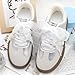 WEGOODZF Flat Snow Yarn Shoelaces: 2.5CM Wide 39 inch White Fashion Sheer Tulle Shoelaces 2 Pairs