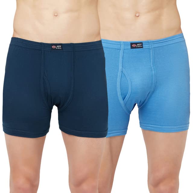 T.T. Mens Jazz Fine Long Inner Elastic Trunk Pack of 2
