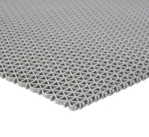 Image of VNQ Home Anti Skid & Multipurpose Rubber Bathroom Mat /Shower Mat /Carpet /Rugs /Rainmat /Swimming Pool Mat Grey 2x3 ft