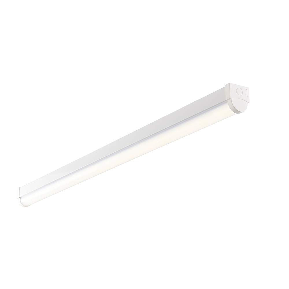 Saxby 78556 Rular 6ft Polycarbonate & Steel IP20 Indoor 53W LED Ceiling Light Batten