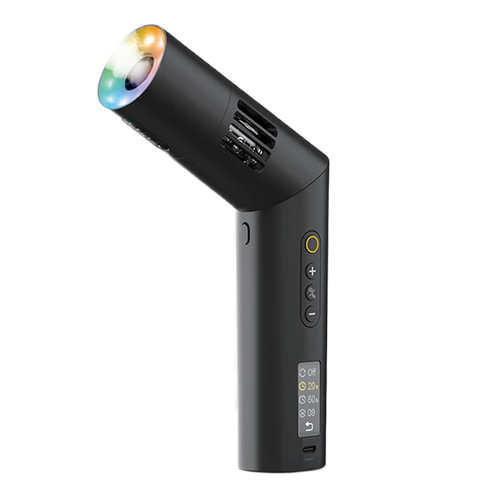 Máquina de Humo Portátil Plegable CF5 para Fotografía, con Control Inalámbrico, para Crear Efectos de Humo para Videos, Fiestas, Fotografías y Películas.