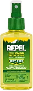Repel 94109 HG-94109 Lemon Eucalyptus Natural Insect, 4-Ounce Pump Spray, 1 pack, Yellow