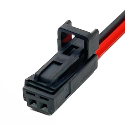 2 Pin Car Door Side Light Electrical Connector Plug Compatible with Tesla Models - Durable Wiring Harness Reliable Performance(2Pin Female,1 Set)