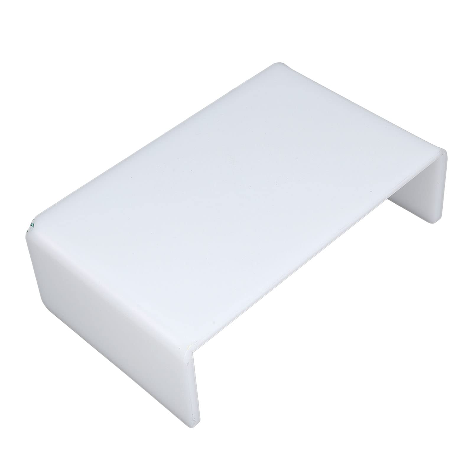 Supporto per Monitor, Rialzo per Schermo, Rialzo da Scrivania, Ripiano Rialzato, Supporto in Acrilico per Monitor TV Portatile 27 X 16,5 X 8 Cm, Bianco