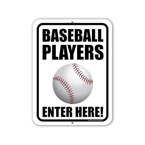 Honey Dew Gifts, Baseball Players Enter Here, Door Signs