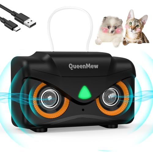 Antiladridos Rango de 15M, Mini Silencioso Antiladridos de Perros Ultrasonido con Parlantes Duales, 3 Modos Dispositivo Ahuyentador Para Perros Grandes y Pequeño, Anti Ladridos para Perros Vecinos