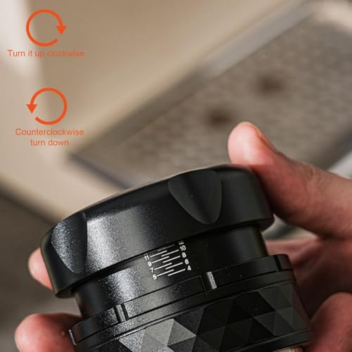 Extraction de café améliorée 51 mm via distributeur à main compatible machine espresso universelle - 6