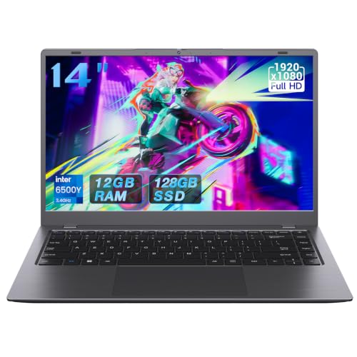 MAXVELTH 2026 NEW Laptop, 6500Y CPU Up to 3.40GHz, 12GB RAM, 256GB SSD