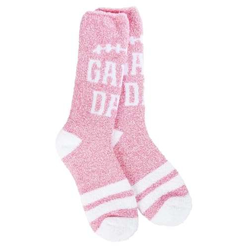 Image of World's Softest Cozy Collection Crew Socks - Smooth Multi Colors Cozy Socks - Knit Top Holiday Spirit Fashion Socks