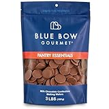 Milk Chocolate Melting Wafers – 3 lbs of Premium Candy Coating Chocolate – Smooth, Creamy & Easy to Melt for Baking, Dipping, Molding & Candy Making