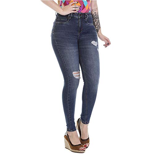 Calça jeans feminina levanta bumbum 264865 40