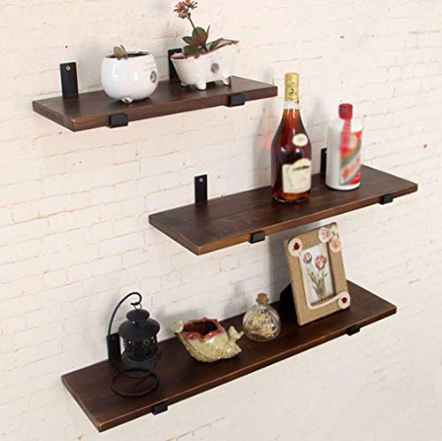 Supports d'étagère muraux robustes en fer avec lèvre de sécurité pour rayonnage de charge