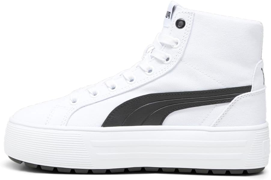 PUMA Womens Kaia 2.0 Platform Sneakers Shoes Casual - Off White - Image 4
