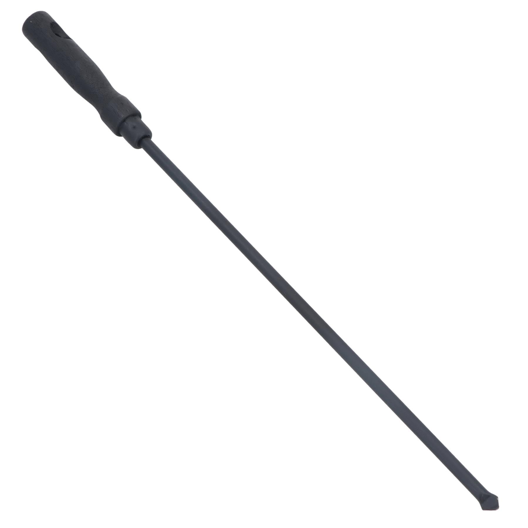 Ab Tools Black Extra Long Fireplace Poker Fire Poker For Coal Wood Fires With Wooden Handle 1Pc