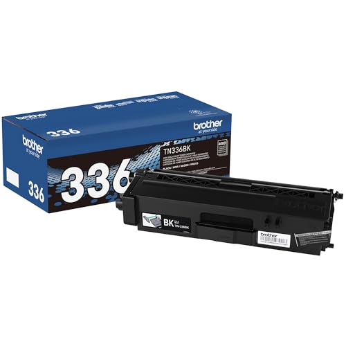 Toner TN336BK noir pour imprimante Brother de haute capacité pour vos documents du quotidien