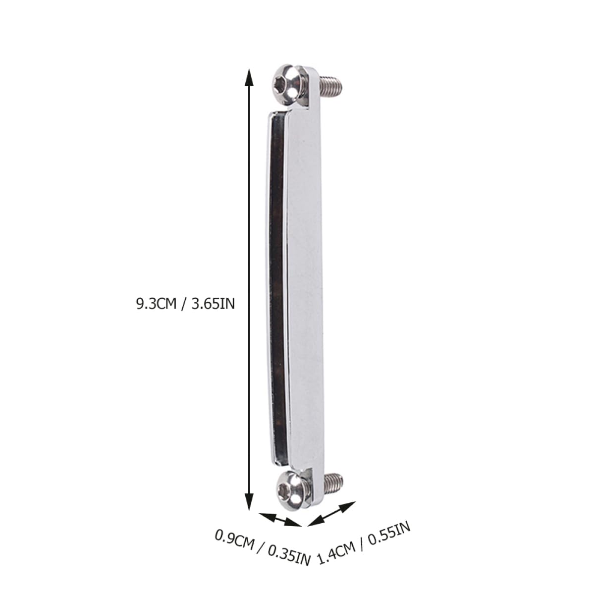 LIFKOME Bridge Saddle Acoustic Guitar Les Parts Silver