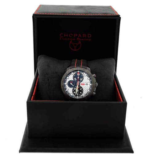 Pre-Loved Mille Miglia Zagato Chronograph Automatic Watch PVD Coated Stainless Steel and Leather 42, Black2