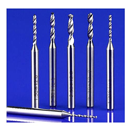 New 10PCS PCB Drill bit Tungsten Alloy on Shank Drill 0.3-1.2mm Circuit Boards CNC Drill Bits