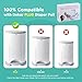 Sloyar Refills Compatible with DEKOR Plus Diaper Pails/3 Pack/30% Thicker Design/Suitable for Seniors and Infants/Baby Powder Fragrance/Holds up to 1740 Diapers