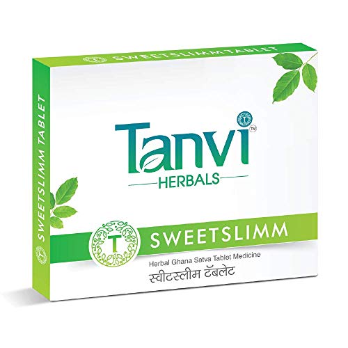 Tanvi Herbals | Sweetslimm Tablet | Herbal Body Fitness Supplement | 100% Herbal Product | Completely Natural, Safe and Effective | GMP Certified | Pack of 3