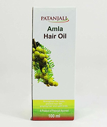 Patanjali Ayurvedic Amla Hair Oil Use For Graying Hair and Spilt Ends 100ml by Patanjali