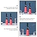 Lurrose Hair Dye Bottle Root Comb Applicator - 2Pcs Hair Coloring Dispensing Bottles for Even Dye Application and Scalp Protection at Home Salon