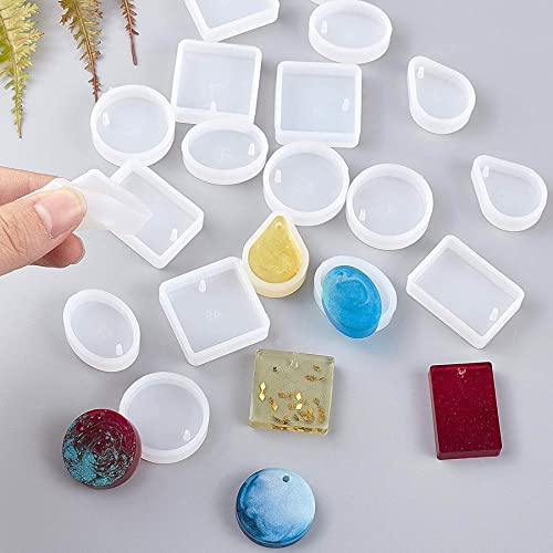 Yayatty 18 Pz Stampo Silicon Ciondolo Geometria