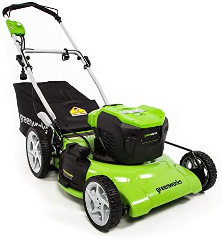 Greenworks 13 Amp 21-Inch Electric Lawn Mower, MO13B00