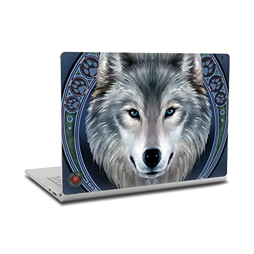 Autocollant Microsoft Surface Book 2 skin vinyle Anne Stokes design loup