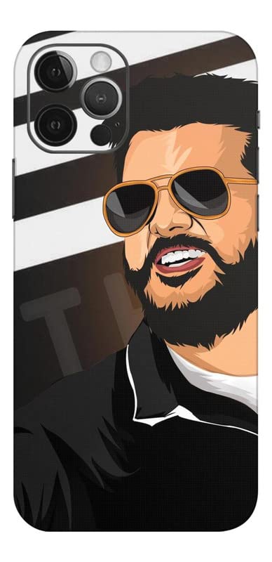 Image of Mobile Skin Sticker Compatible with Apple iPhone 12 Pro Max Skin Not Back Cover, Camera & Back Protector Mobile Skin Wrap; iPhone 12 PRO MAX-KE-328